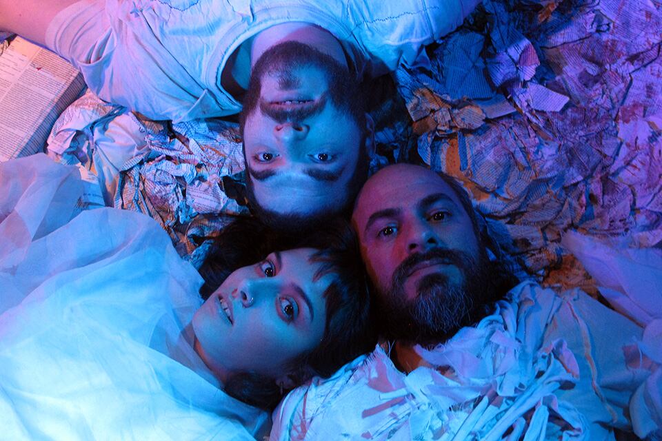 Los tres protagonistas.