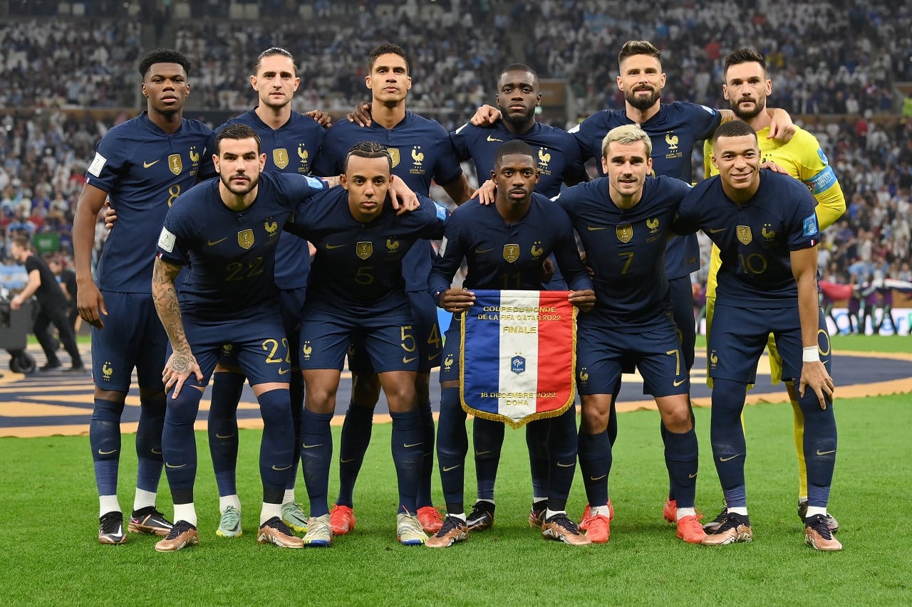El equipo titular de Francia en la final del mundo, apuntado