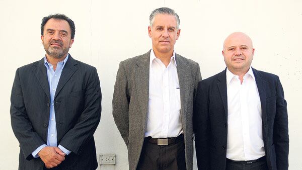 Gerardo Servín Aguillón, Enrique Rabell García y Javier Rascado Pérez visitan Argentina.