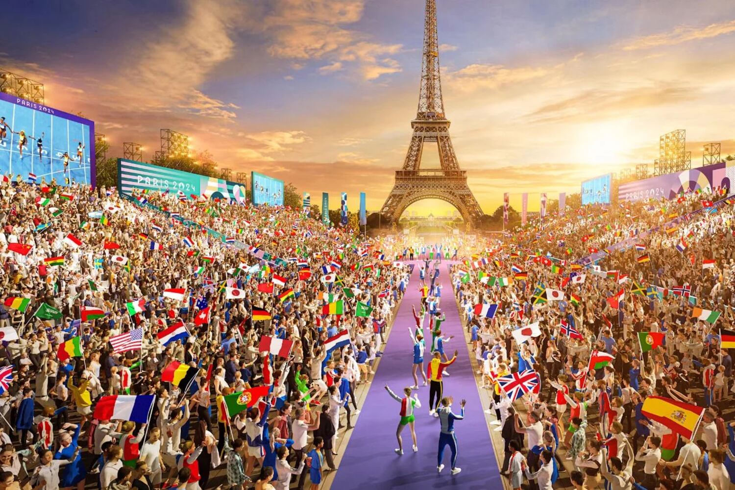 Se viene la ceremonia de inauguración de los Juegos Olímpicos París 2024.