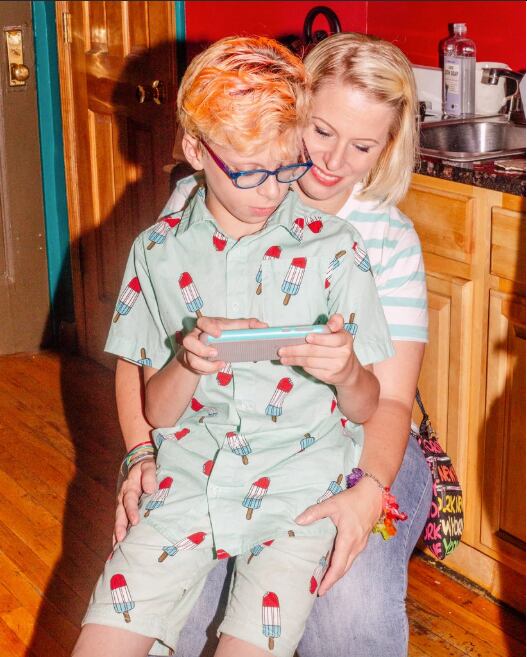 Desmond y Wendy, retrato de familia.