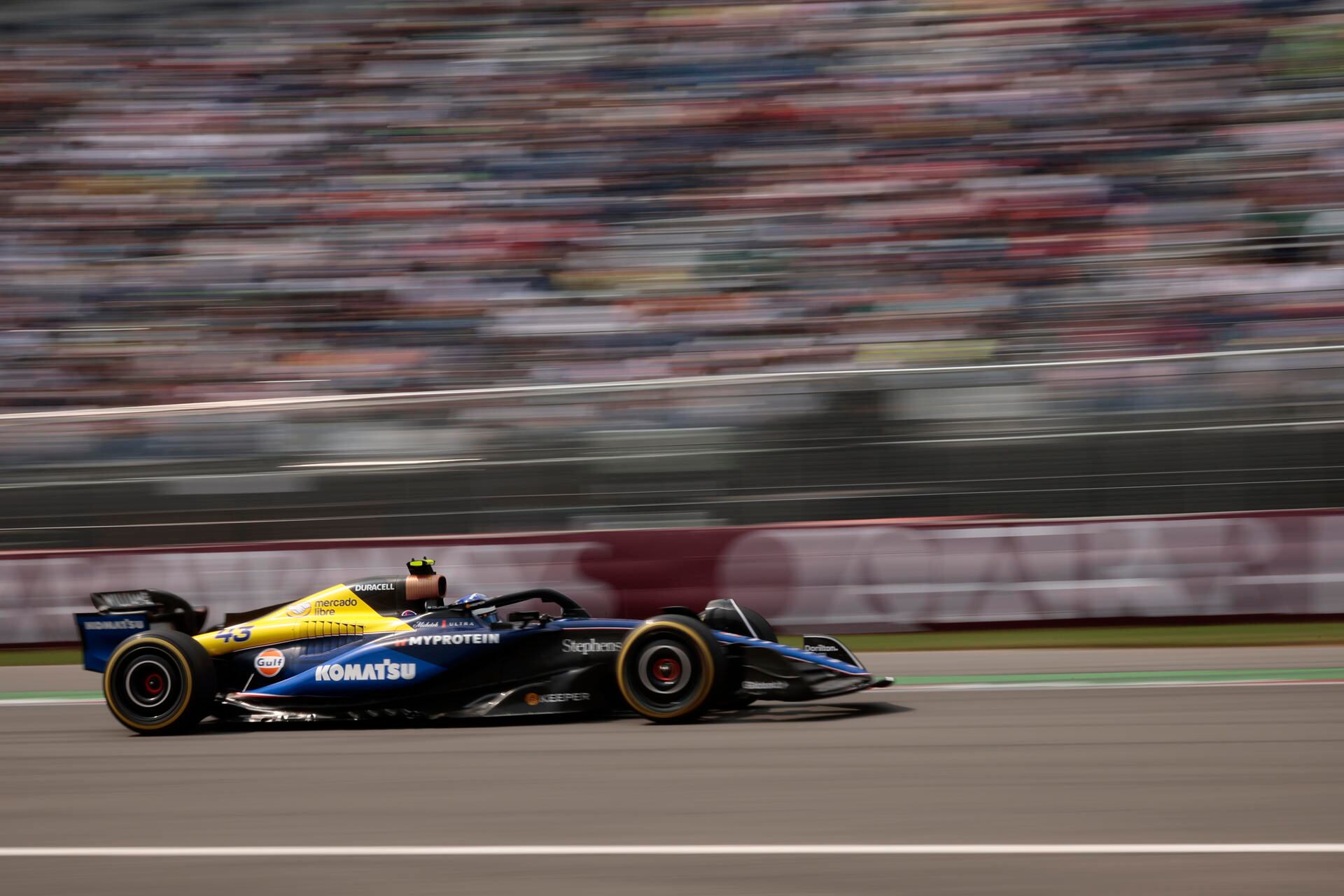 El monoplaza Williams de Franco Colapinto