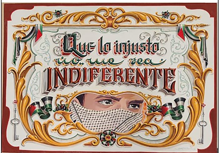 Una de las piezas censuradas por la Secretaría de Cultura.