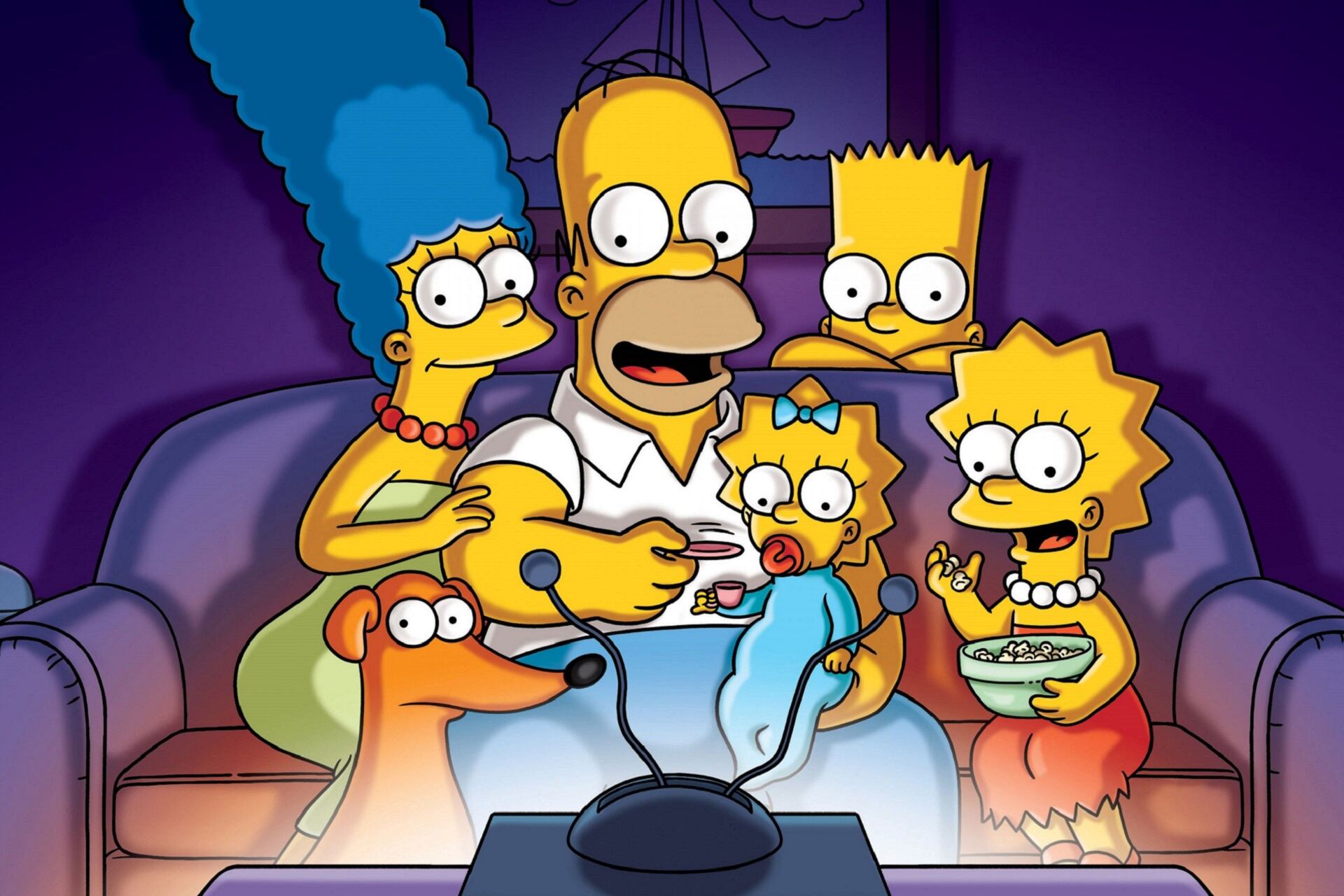 Los Simpson, la familia más popular de Springfield.