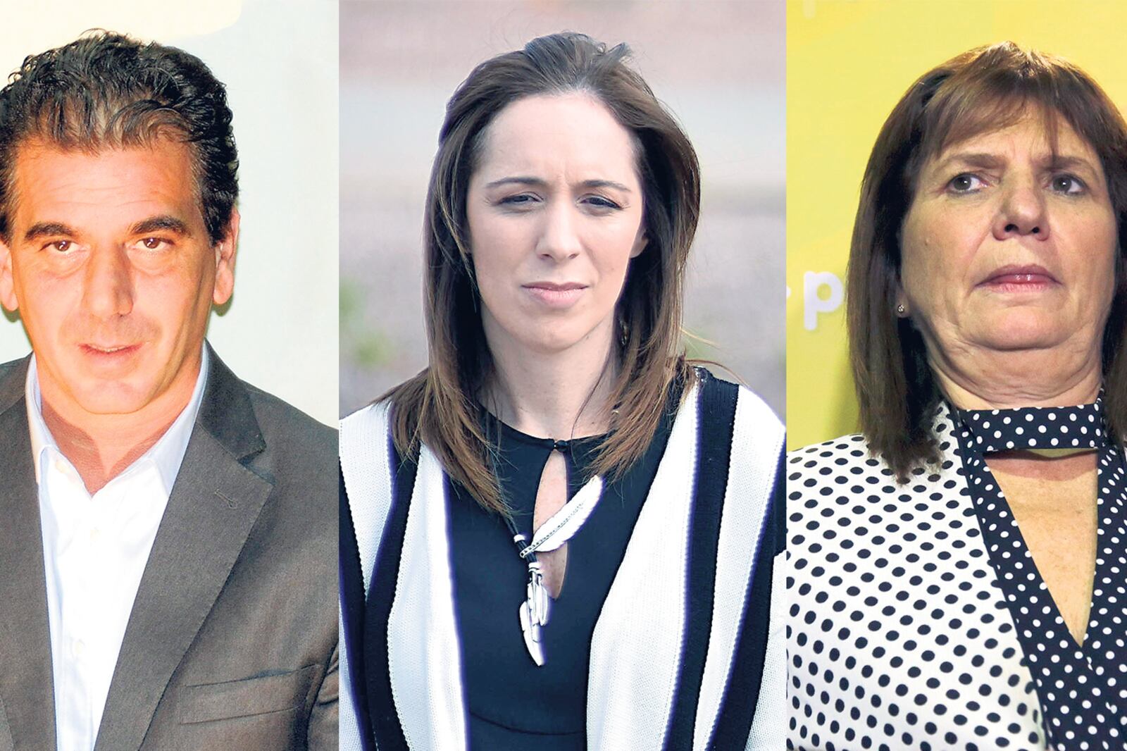 Cristian Ritondo. María Eugenia Vidal. Patricia Bullrich.