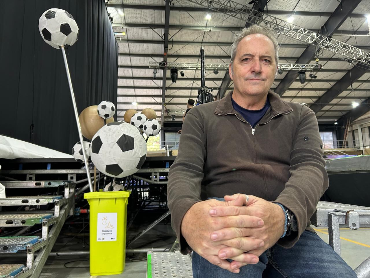 "Las perspectivas para contar al hincha son infinitas", dice Pichón Baldinu.