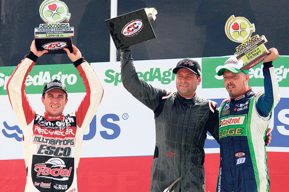 Con su victoria en Río Negro, Ledesma encabeza el campeonato.