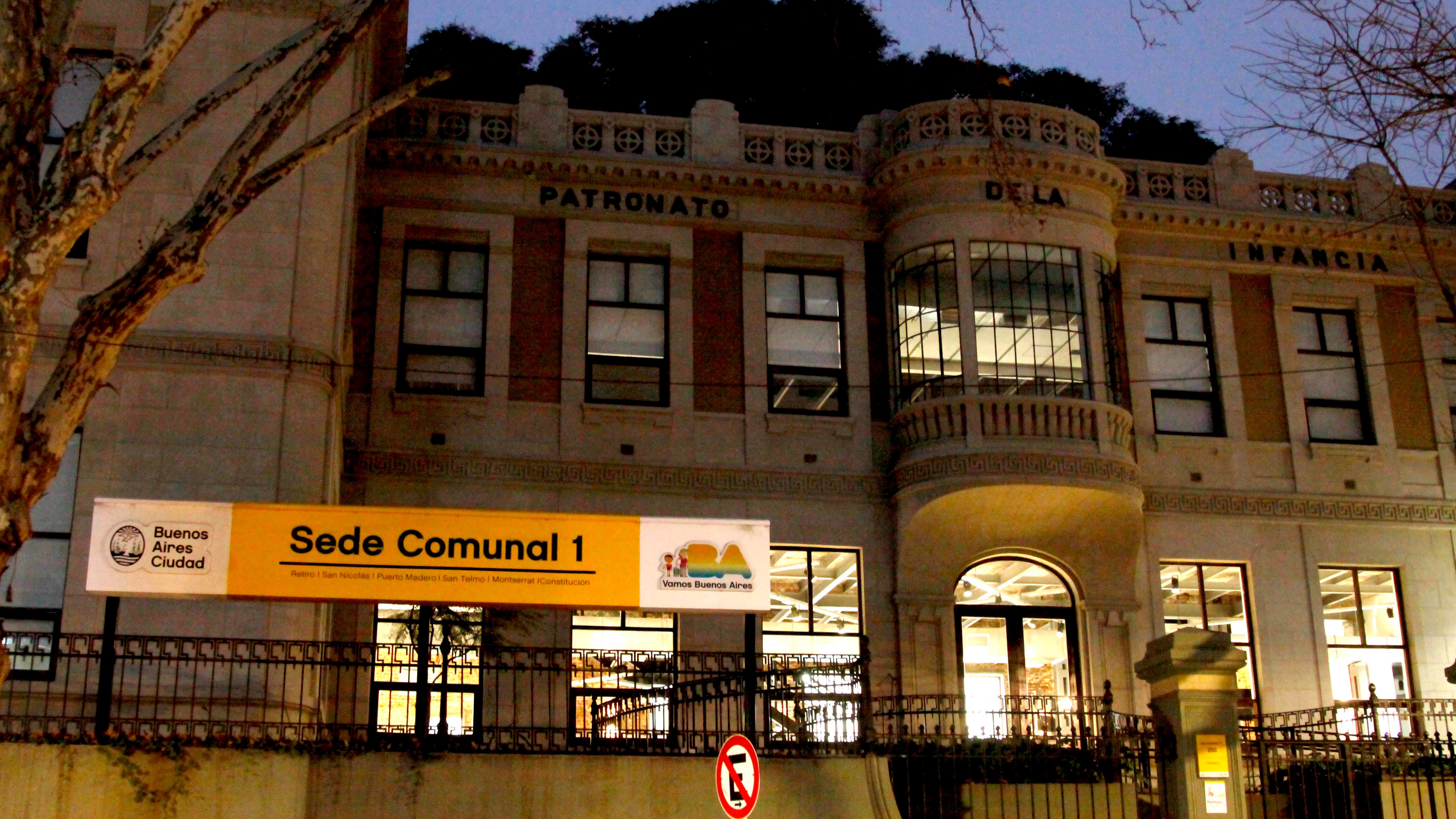 El ex Padelai es usado en forma parcial por la Sede Comunal 1.