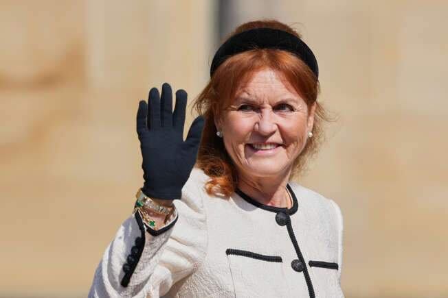 Sara Ferguson, ex esposa del cuestionado príncipe Andres.
