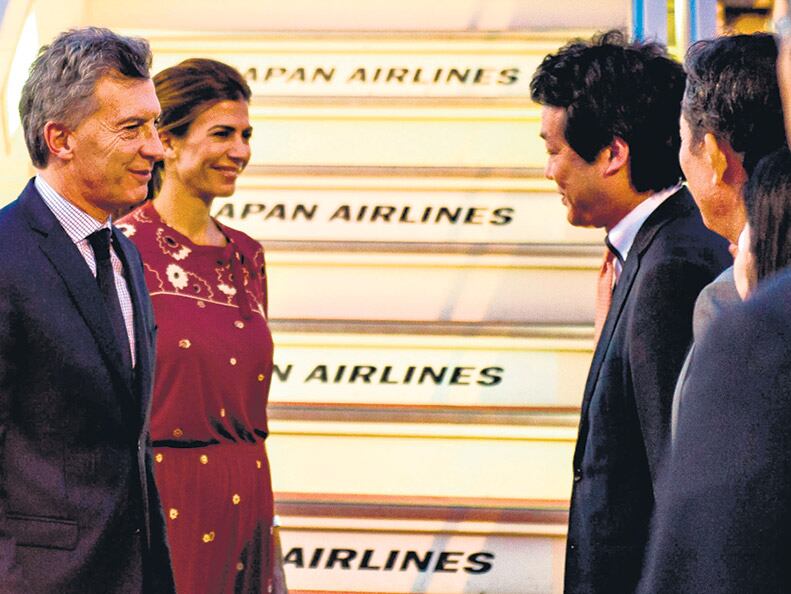 Macri llegó ayer a Japón, último destino de un periplo que incluyó visitas a Dubai y China.