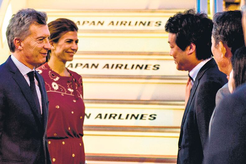 Macri llegó ayer a Japón, último destino de un periplo que incluyó visitas a Dubai y China.