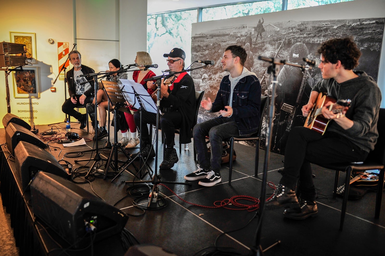 El concierto que dio Gieco junto a los músicos fue de primer nivel y duró más dos horas. 