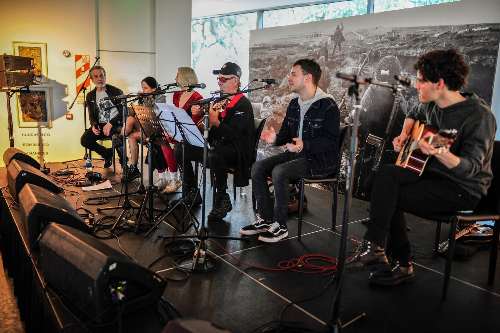 El concierto que dio Gieco junto a los músicos fue de primer nivel y duró más dos horas.