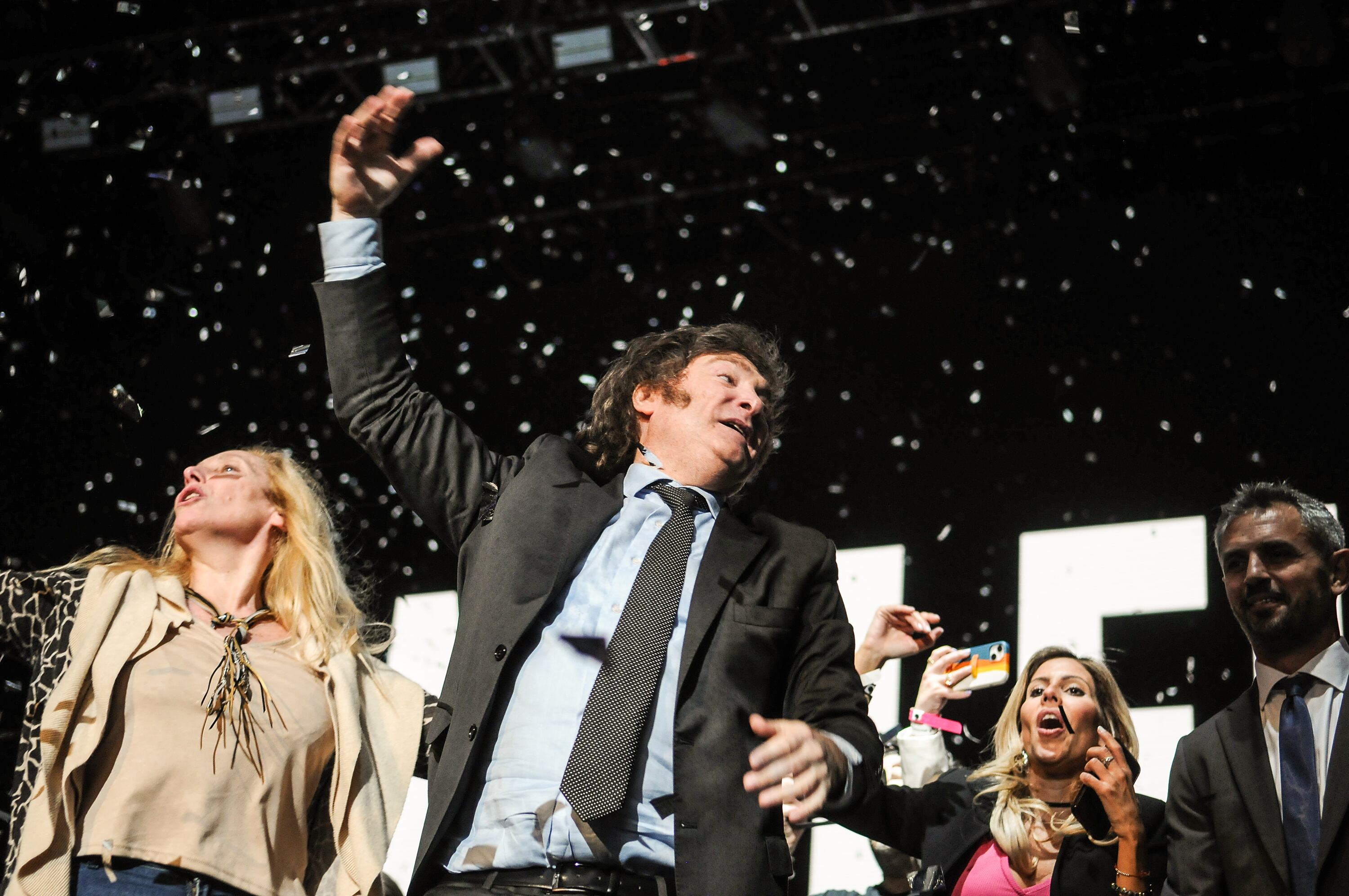 Javier Milei, candidato de La Libertad Avanza