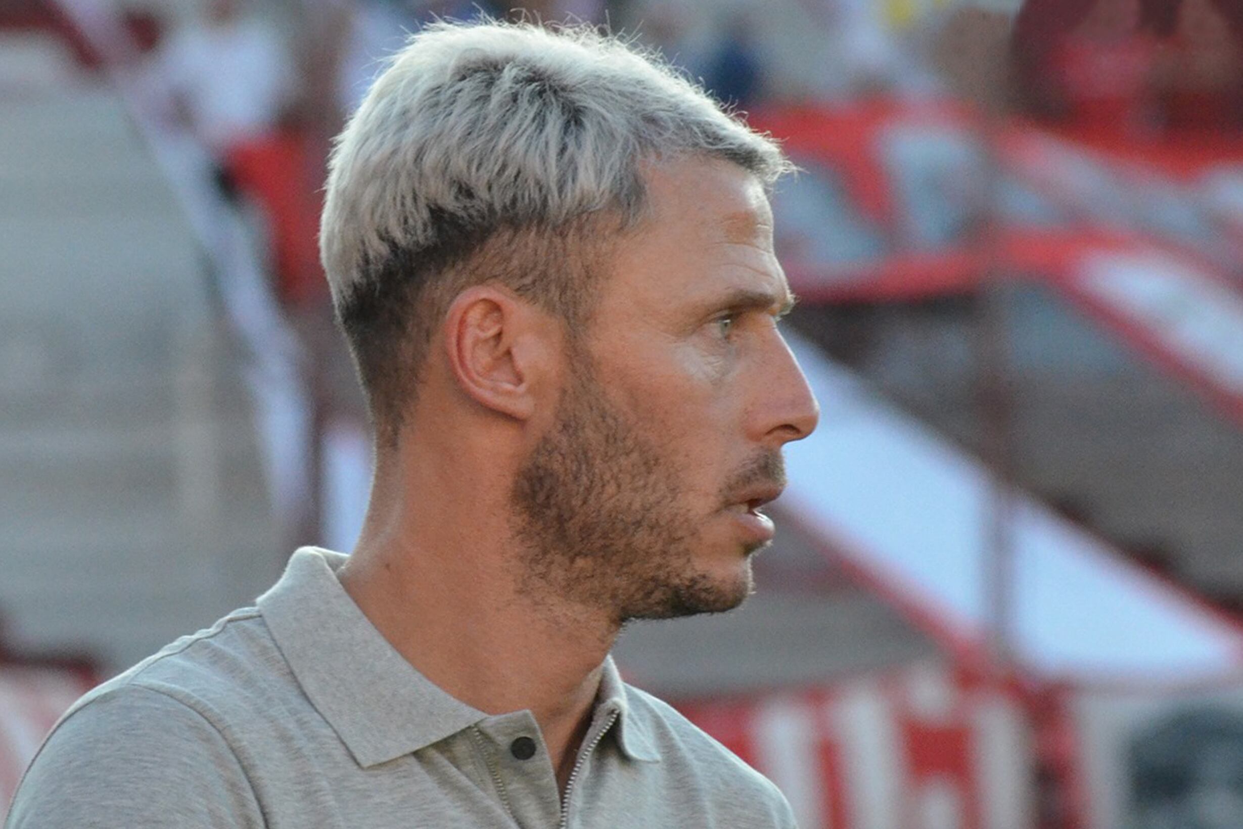 Israel Damonte, DT de Huracán.