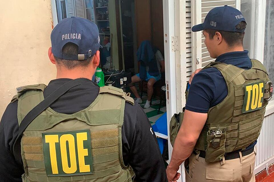 Las TOE llegan al lugar donde estaba Laferrara.