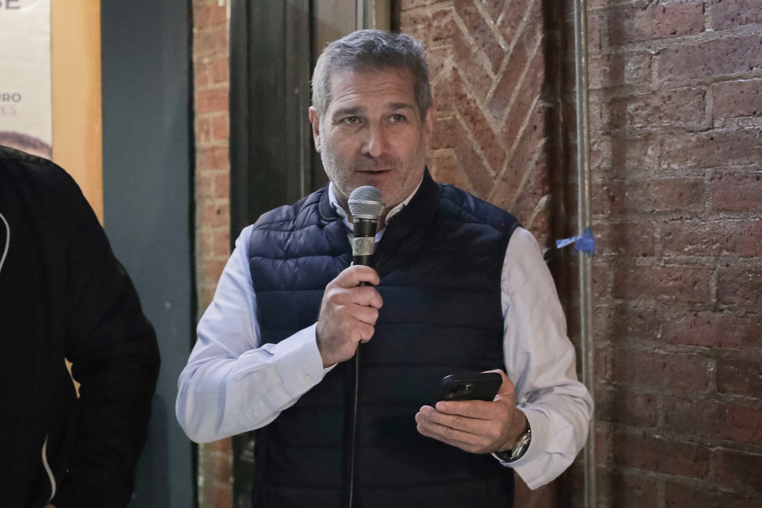 El bahiense Sergio Vargas, uno de los senadores que abandona el partido del Presidente.