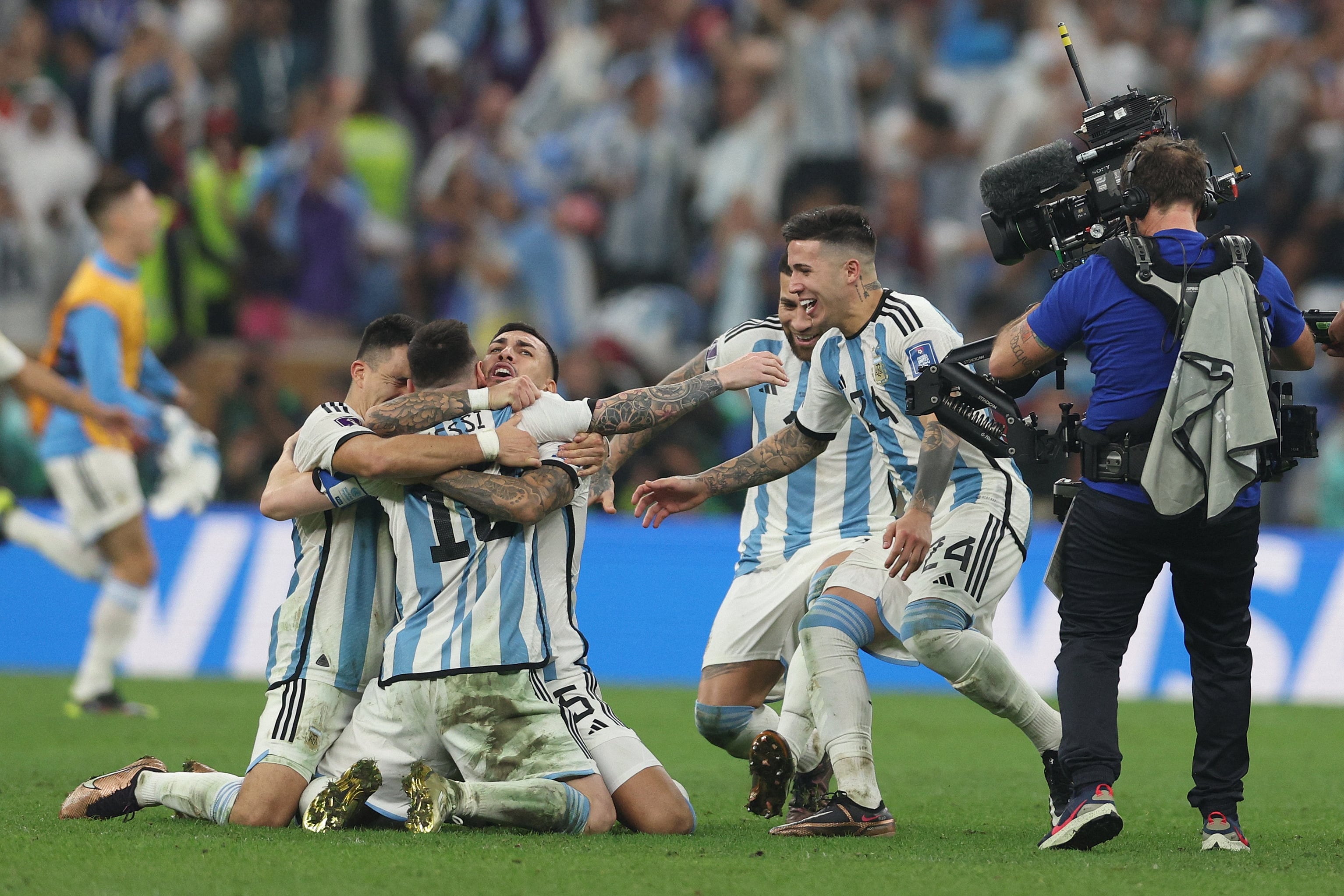 Argentina se consagró campeón de la Copa del Mundo. 