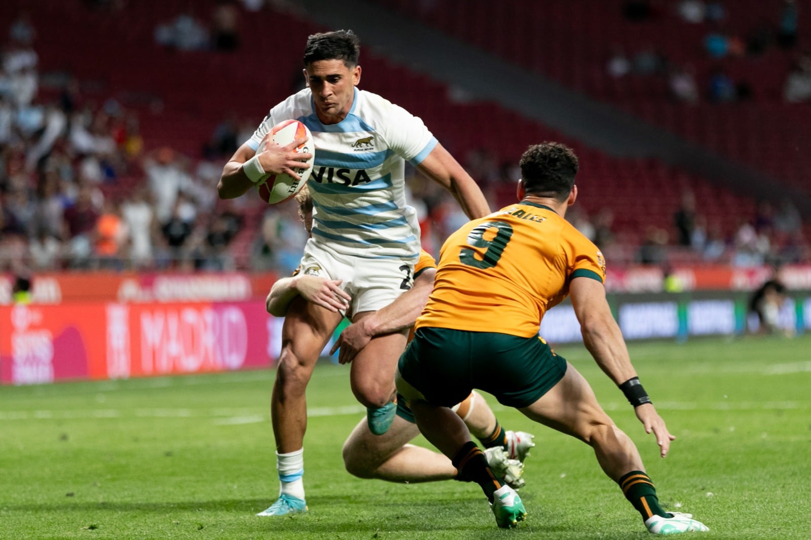 Los Pumas eliminaron a Australia con su victoria