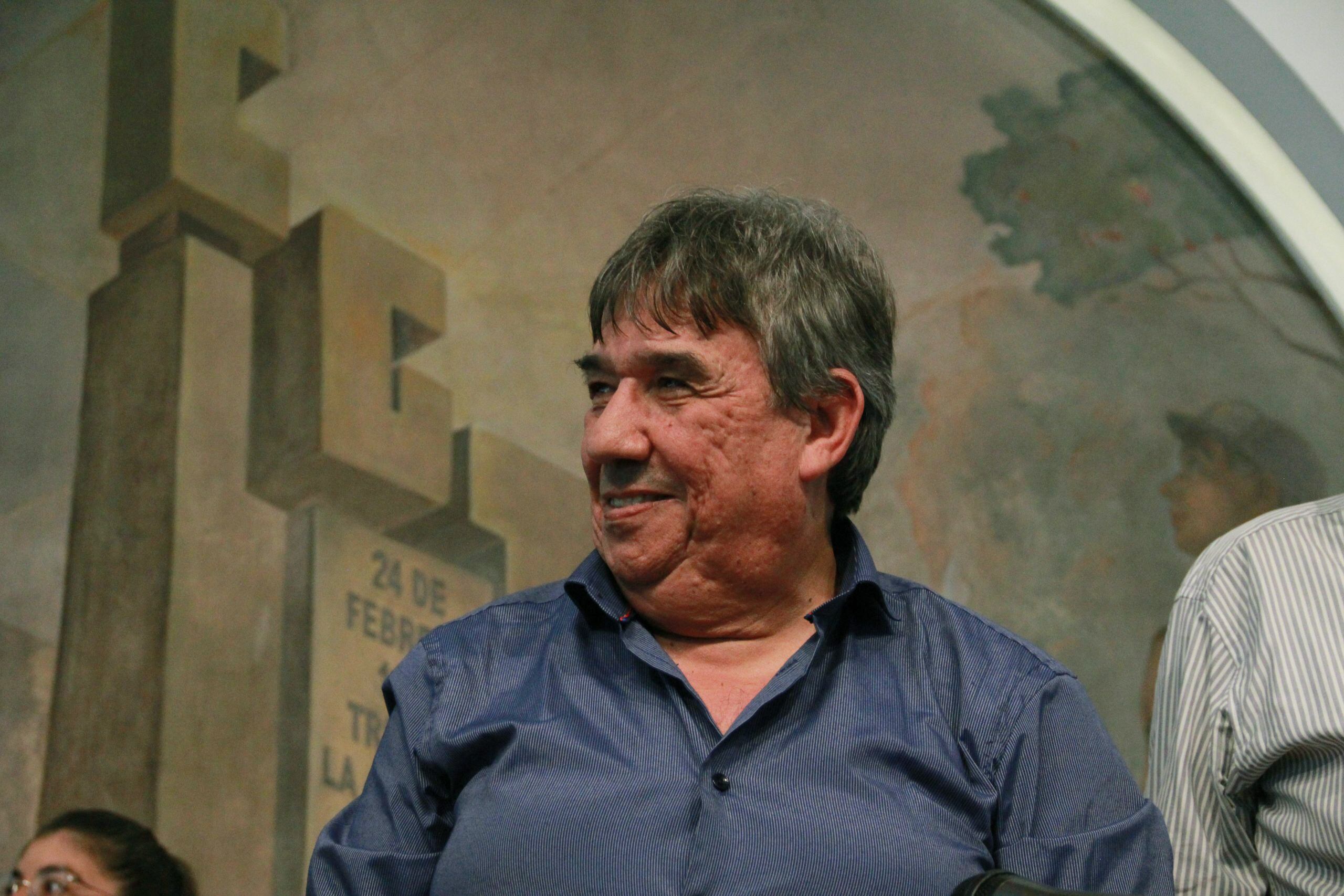 Rubén García, secretario general de la Fesimubo.