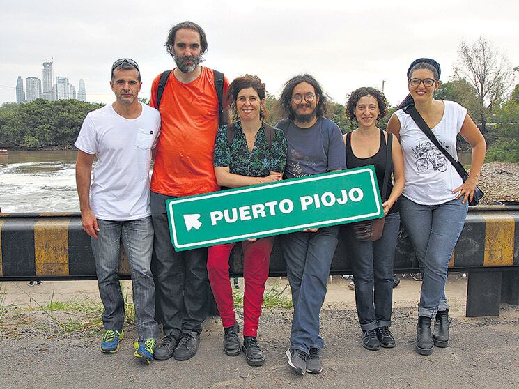 Ezequiel Martínez, Carlos Gradín, Carolina Andreetti, Pablo Caracuel, Sonia Neuburger y Juliana Ceci.