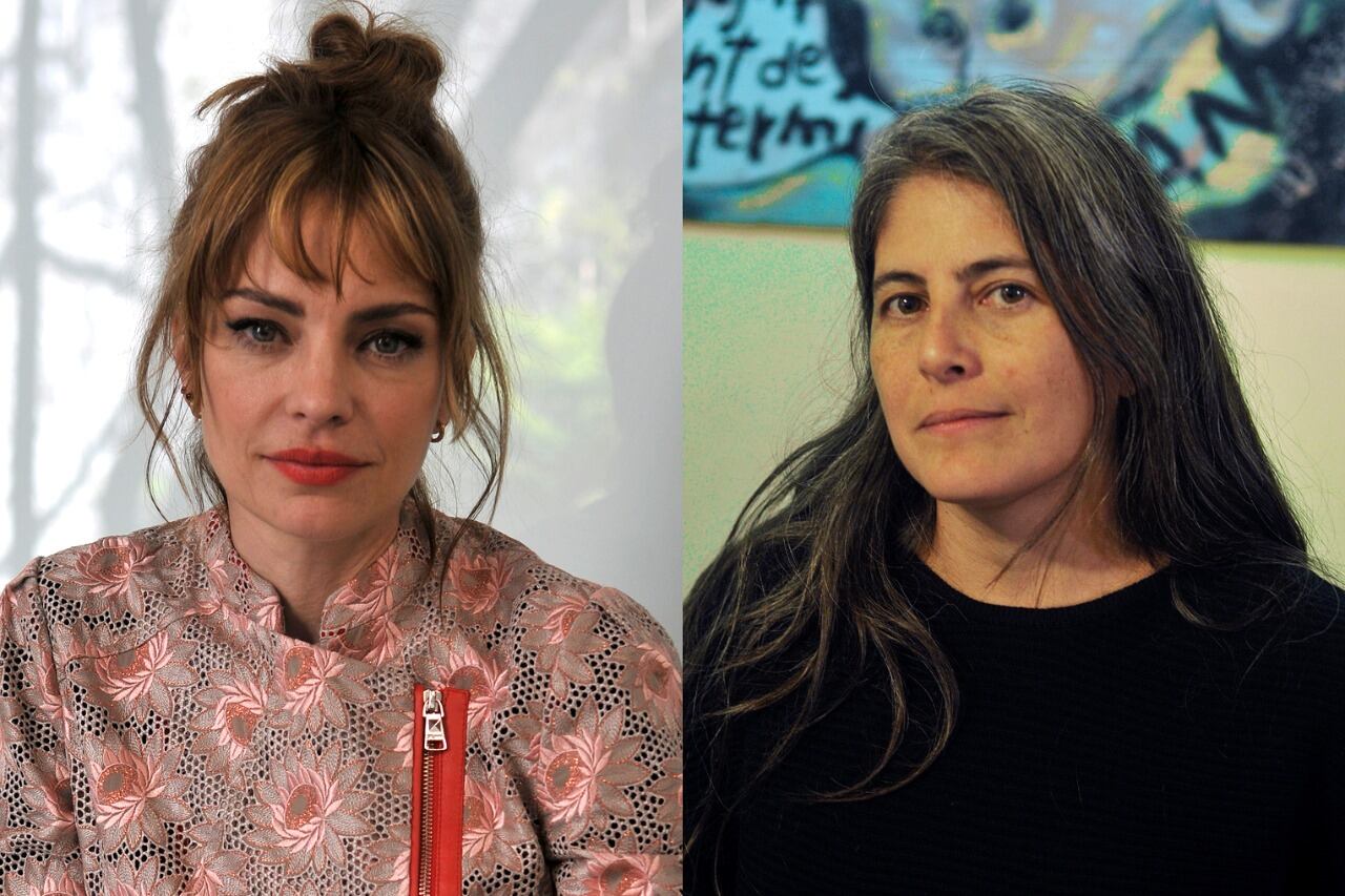 Dolores Fonzi (Cine y TV) y Selva Almada (Literatura), dos de las premiadas.