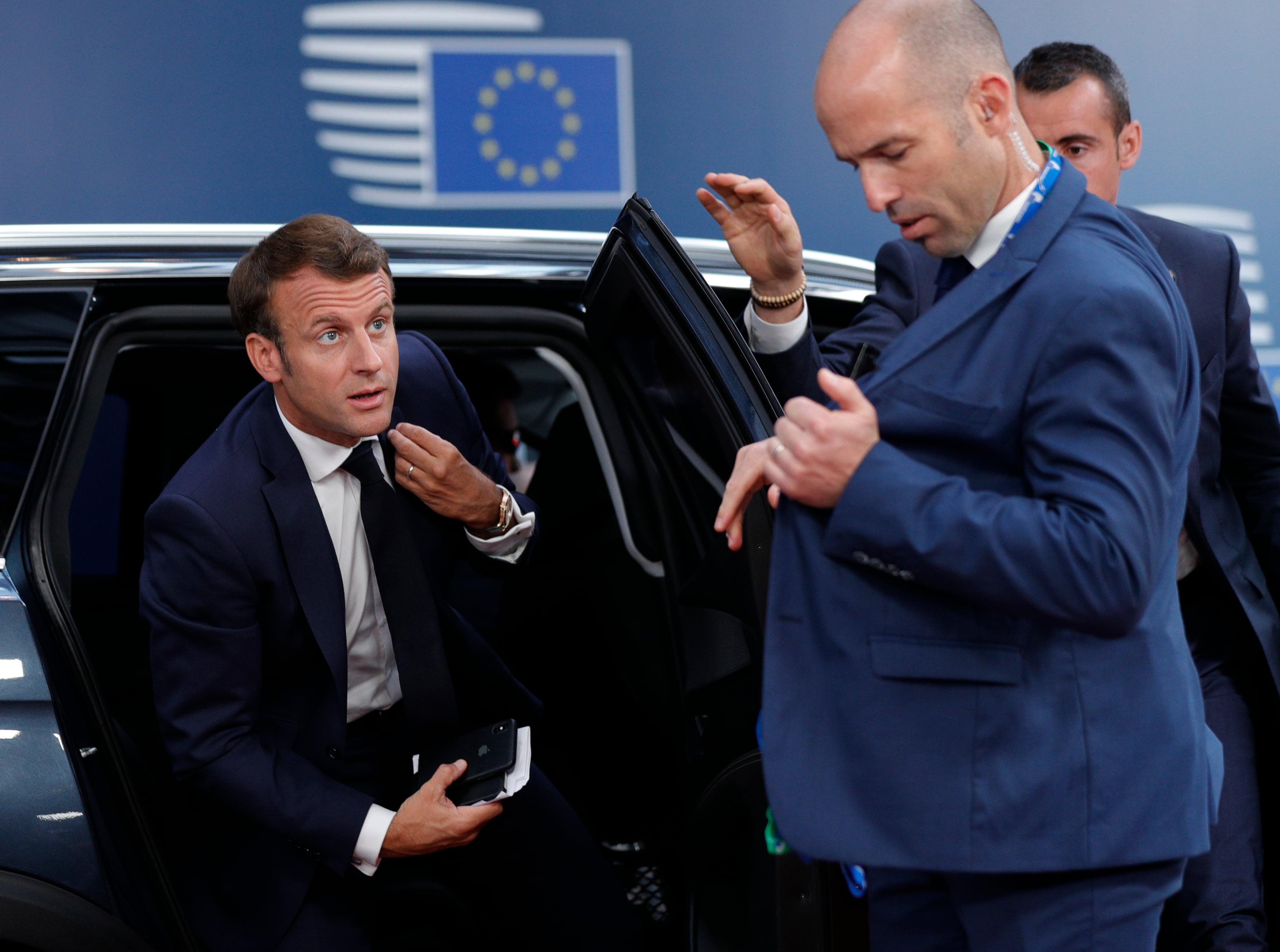 El presidente francés, Emmanuel Macron.