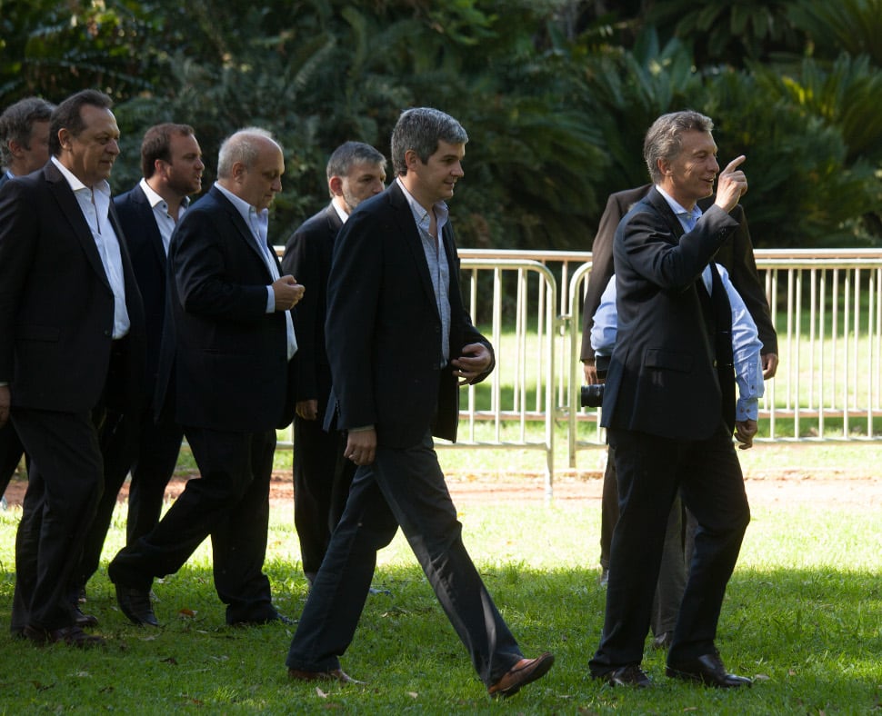 Macri y su gabinete, cuando prometió formar "el mejor equipo en los últimos 50 años".