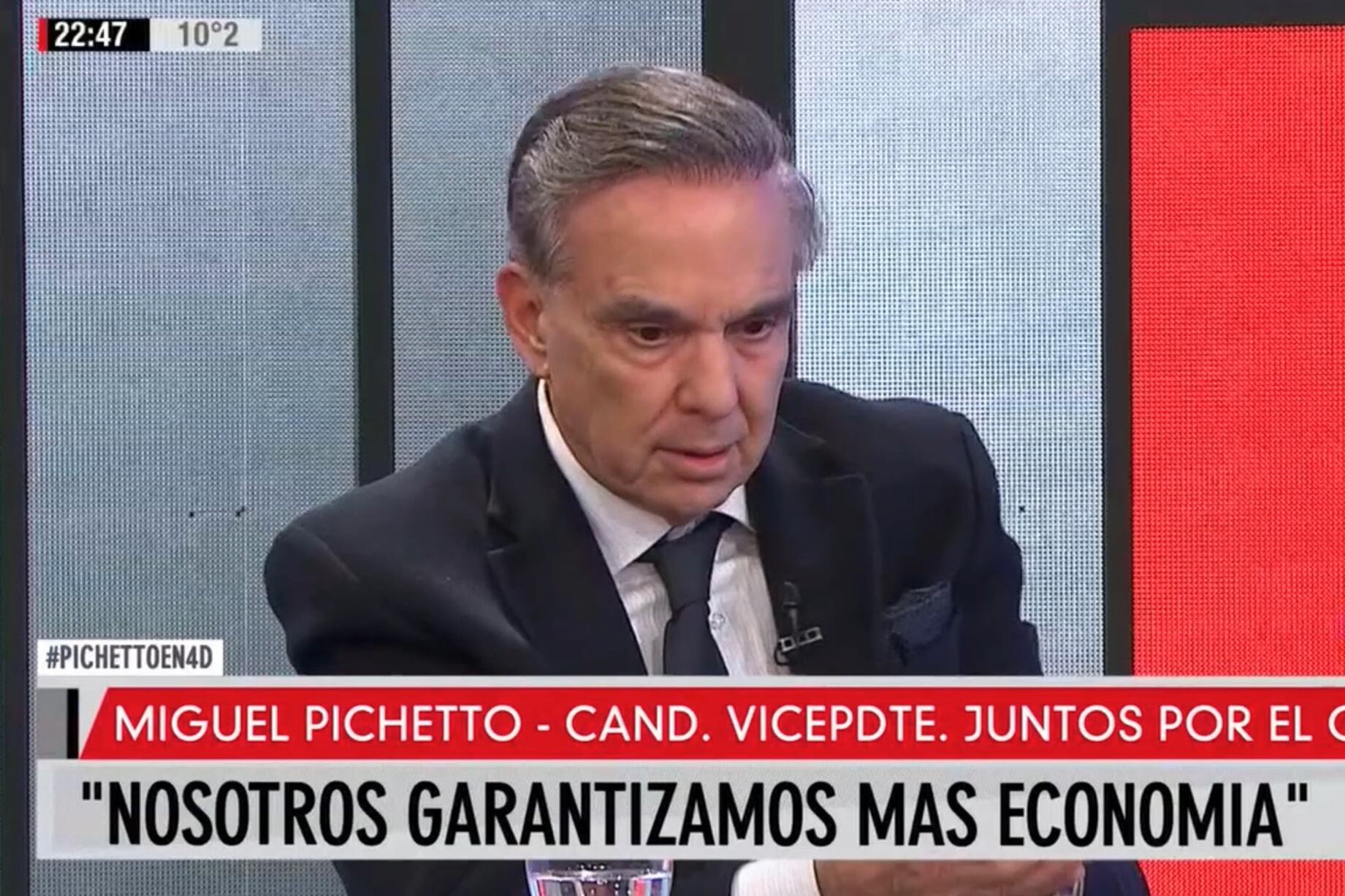 Pichetto volvió a asegurar que la economía estaba bien antes de la derrota en las PASO.