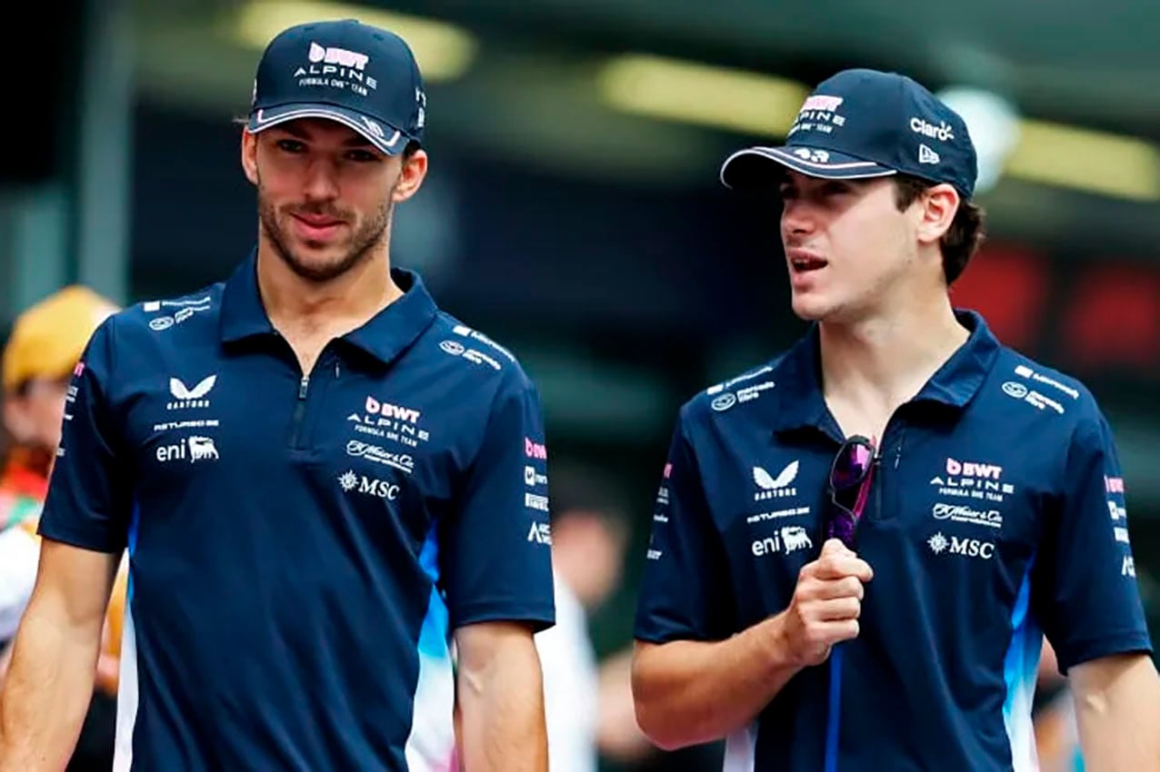 Gasly y Colapinto, los pilotos de Alpine que se cruzaron en la pista de Austin