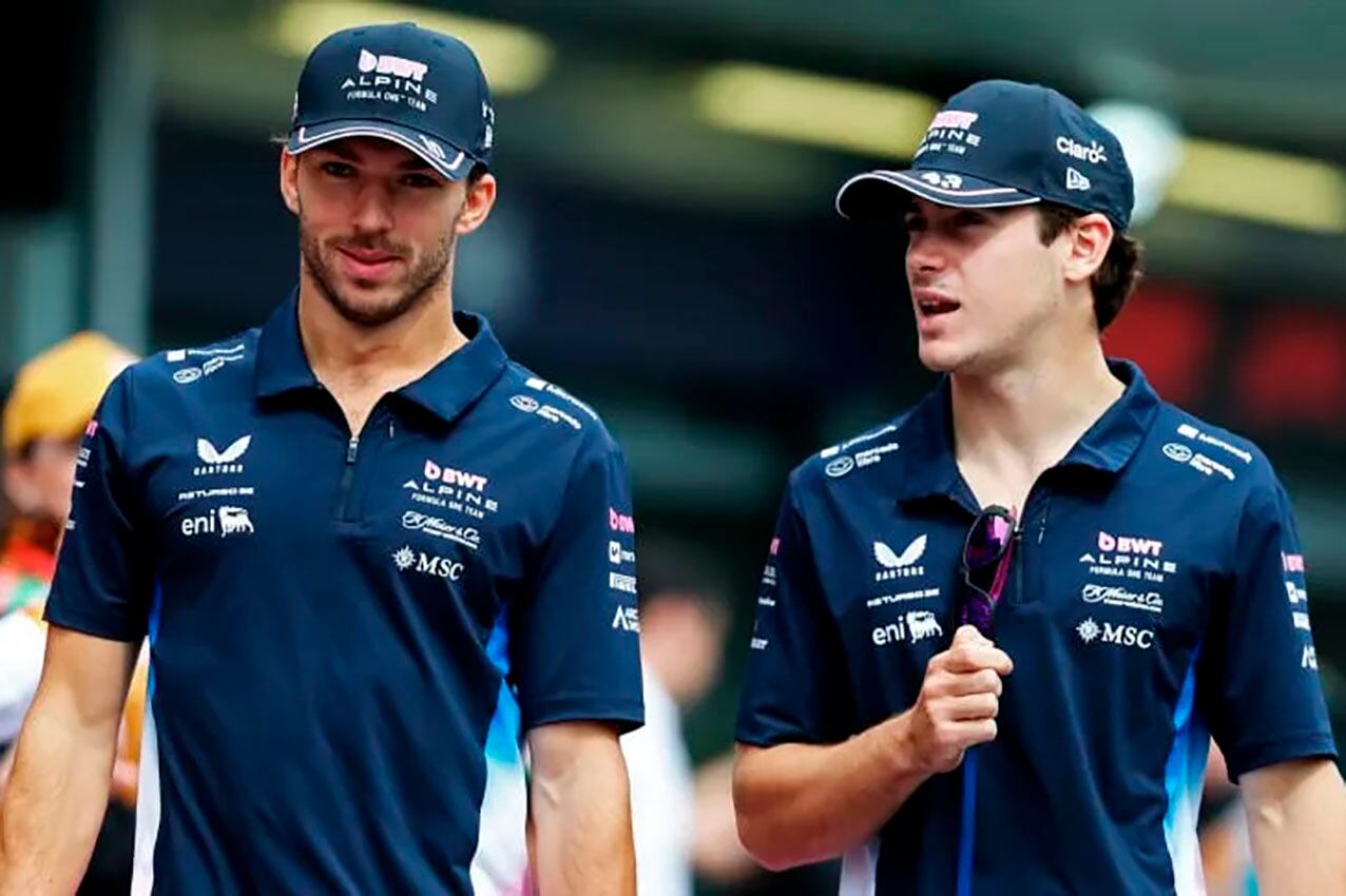Gasly y Colapinto, los pilotos de Alpine que se cruzaron en la pista de Austin