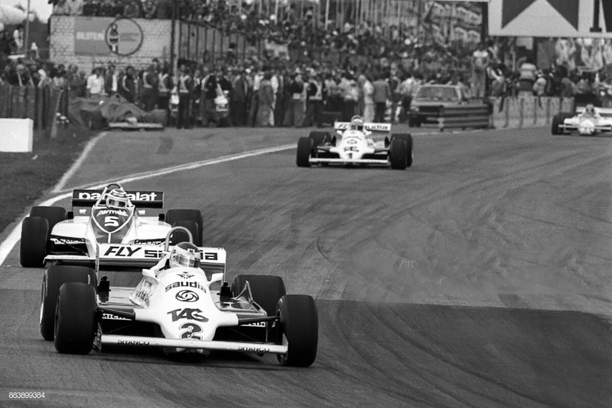 Reutemann, Nelson Piquet y Alan Jones