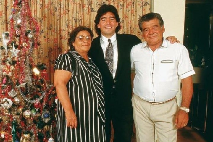Diego, con Doña Tota y Don Diego