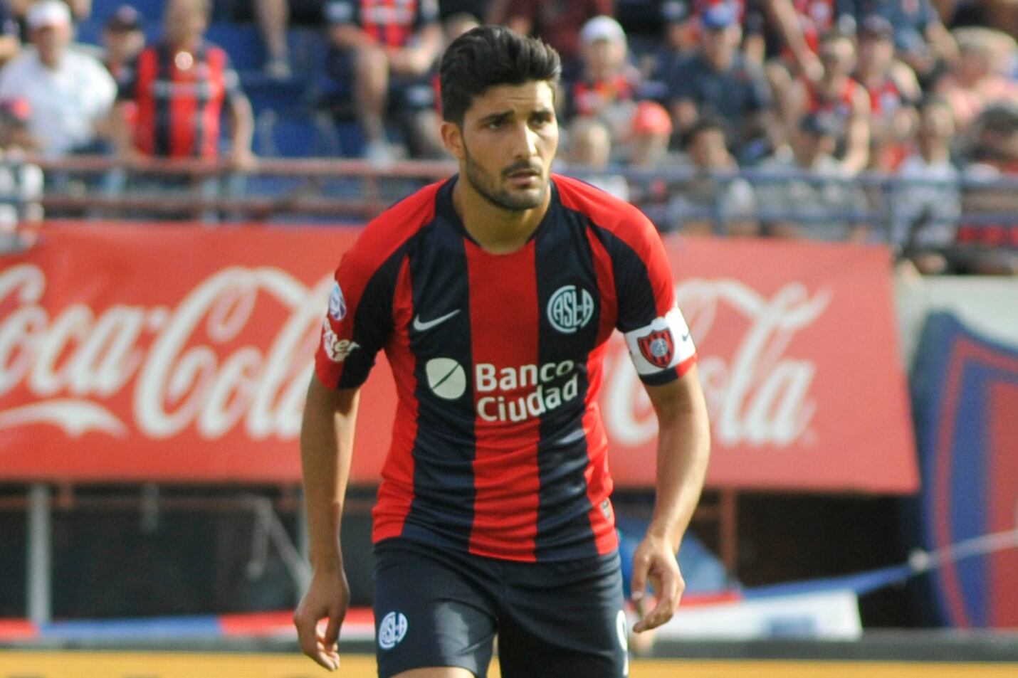 Nicolás Blandi era uno de los elegidos para vender y achicar el plantel de San Lorenzo.