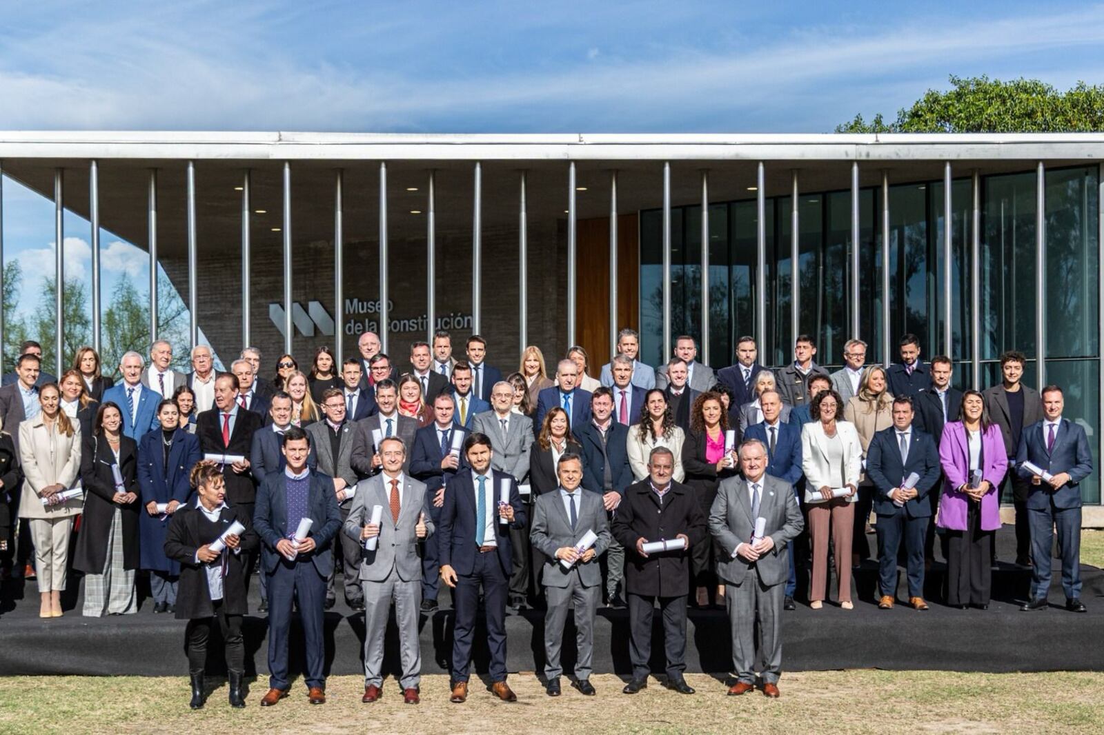 Los convencionales que reformarán la Constitución.