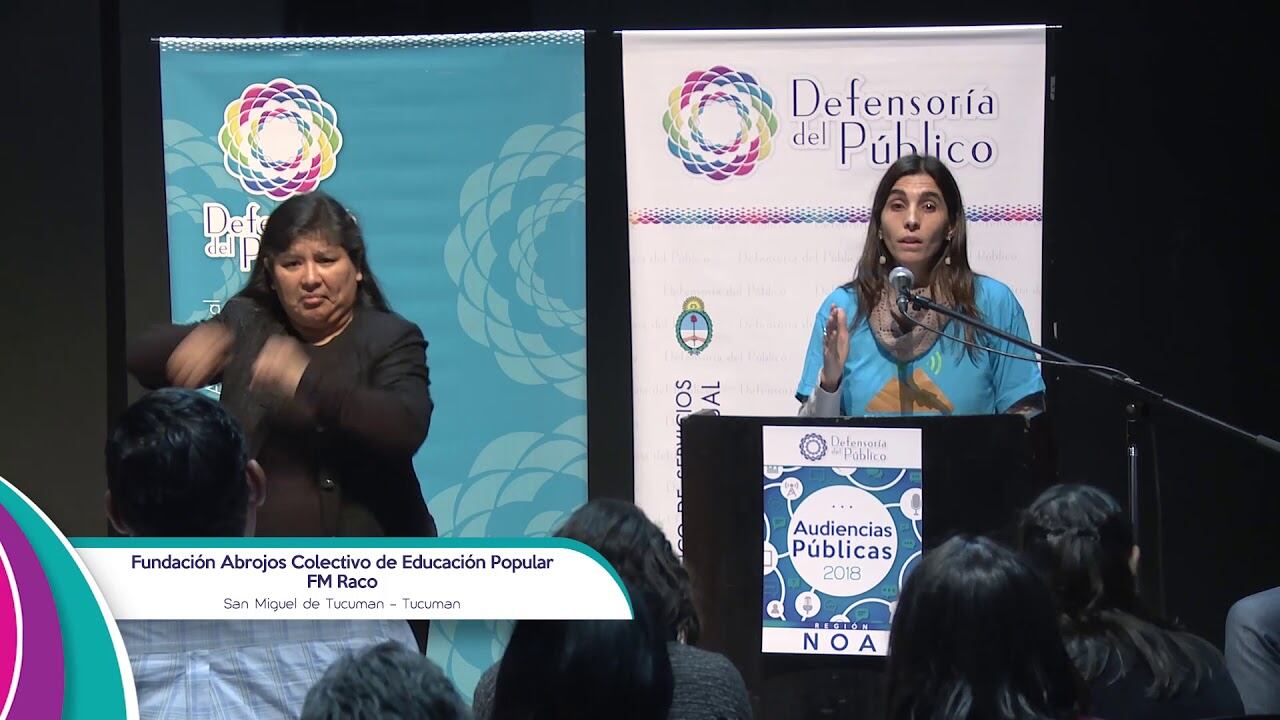 Audiencia Pública NOA (2018)
