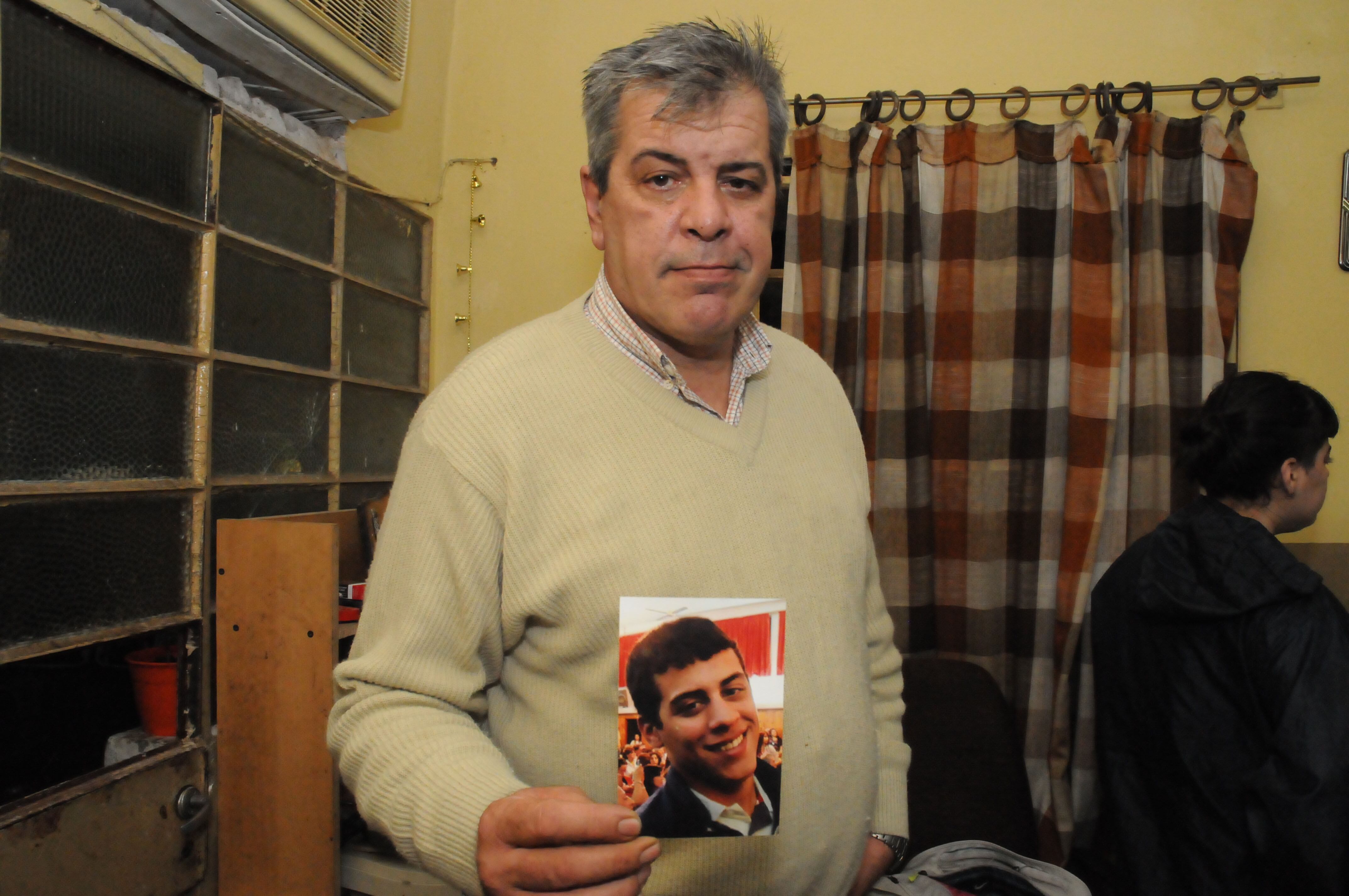 Luis Ratari, querellante en la causa por el asesinato de su hijo.