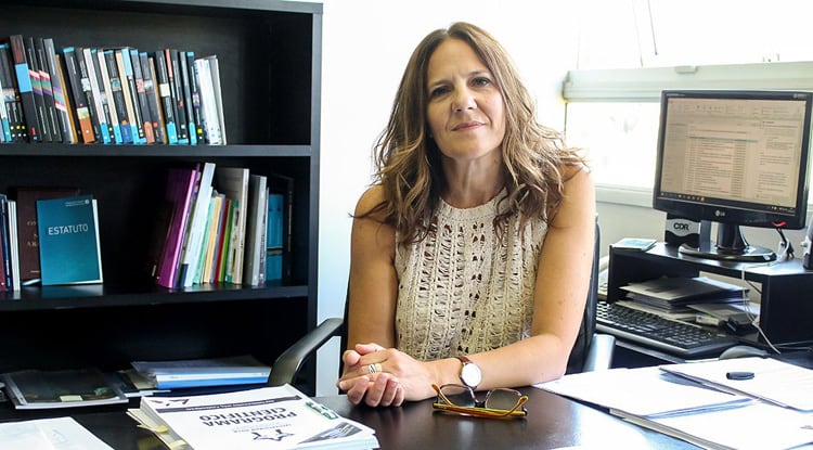Gabriela Diker, la rectora de la UNGS, que denunció censura en San Miguel.