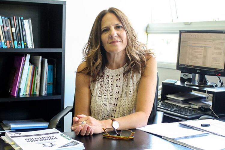 Gabriela Diker, la rectora de la UNGS, que denunció censura en San Miguel.