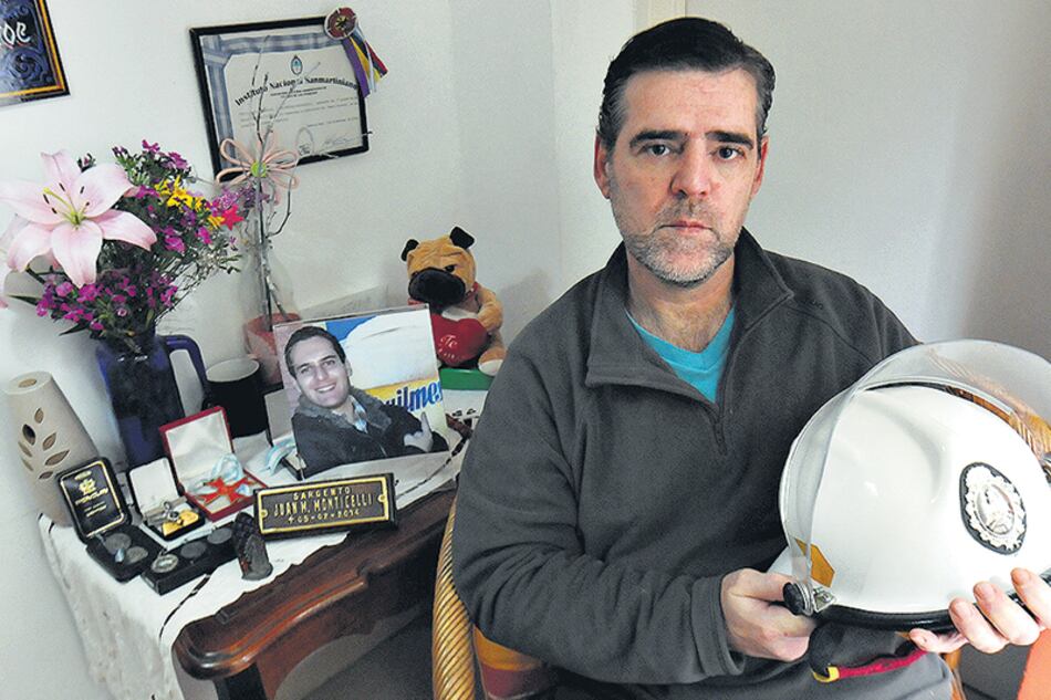Rolando Monticelli es padre de Juan Matías, que tenía 26 años cuando murió en Iron Mountain.