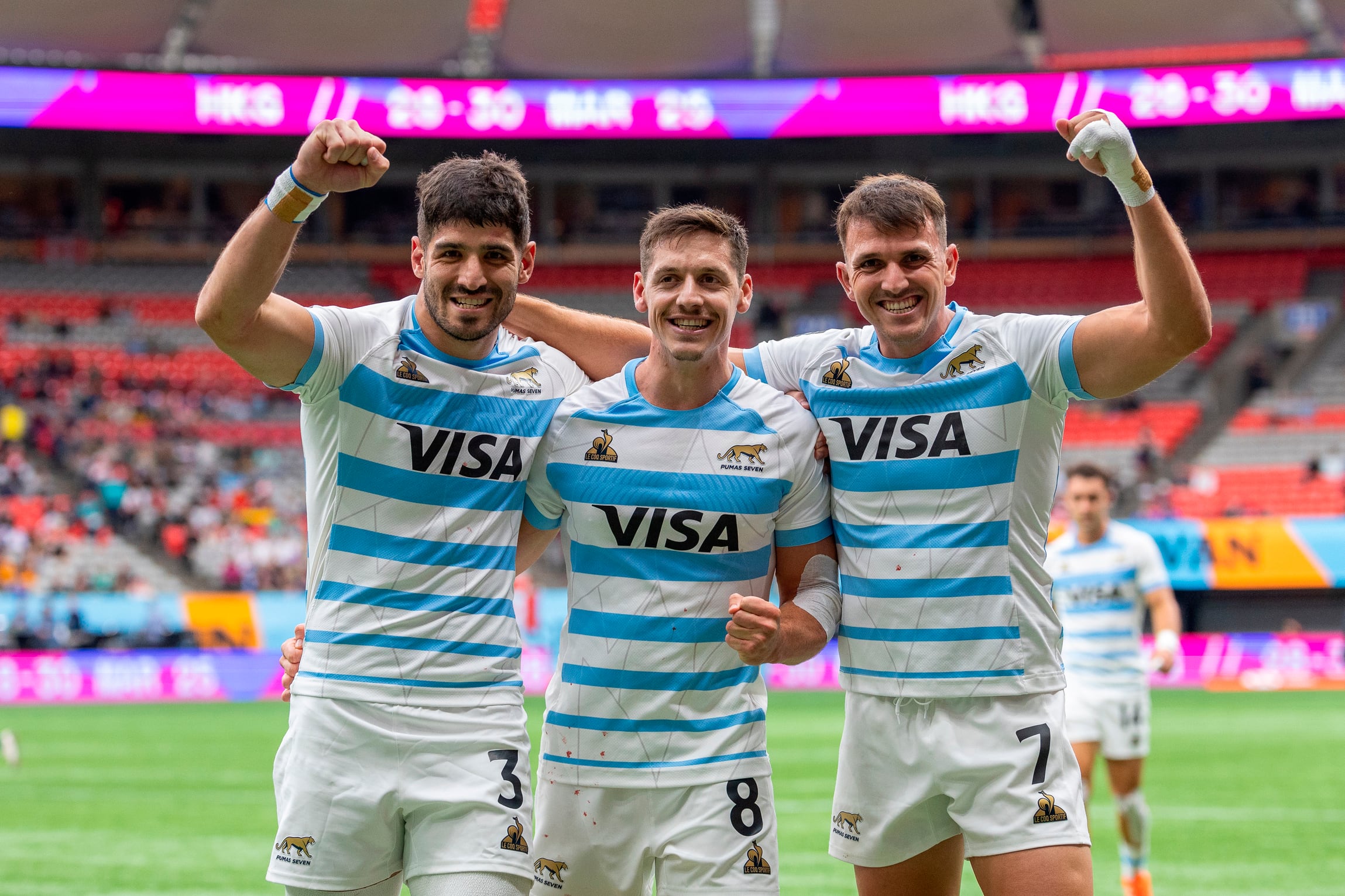 Los Pumas 7s, otra vez campeones en Vancouver.