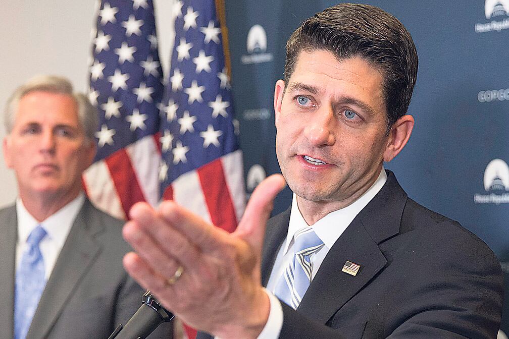 “Estamos en sintonía con nuestro presidente electo’’, dijo Paul Ryan, reelecto líder de la Cámara baja.