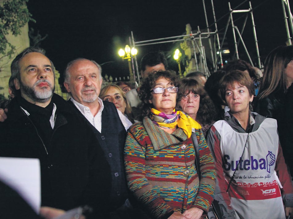 “El primero que no cumple con la ley es el Gobierno, al no llamar a la paritaria”, dijo Sonia Alesso, de Ctera.