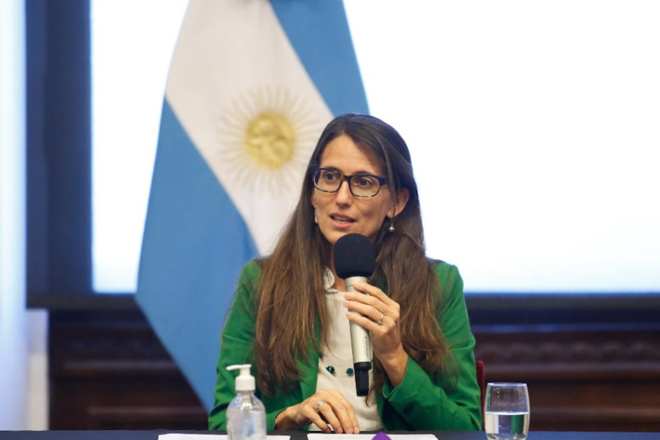 Elizabeth Gómez Alcorta, ministra de las Mujeres, Género y Diversidad.