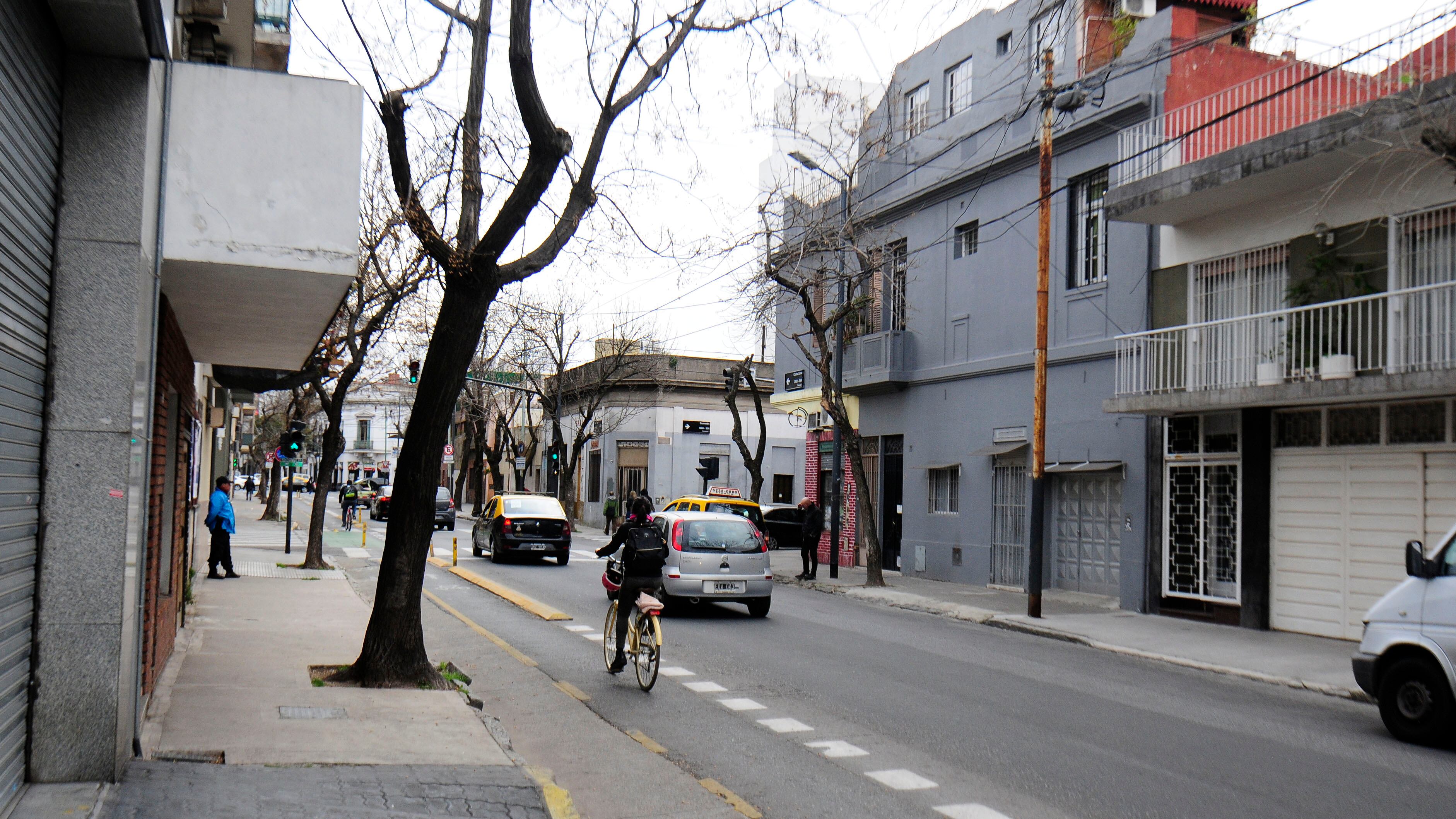 Carlos Calvo al 2600, el lugar donde José Gómez recibió la patada mortal.