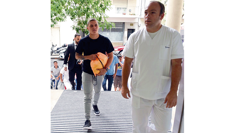 Quintero tendrá una inactividad de entre seis y siete meses.