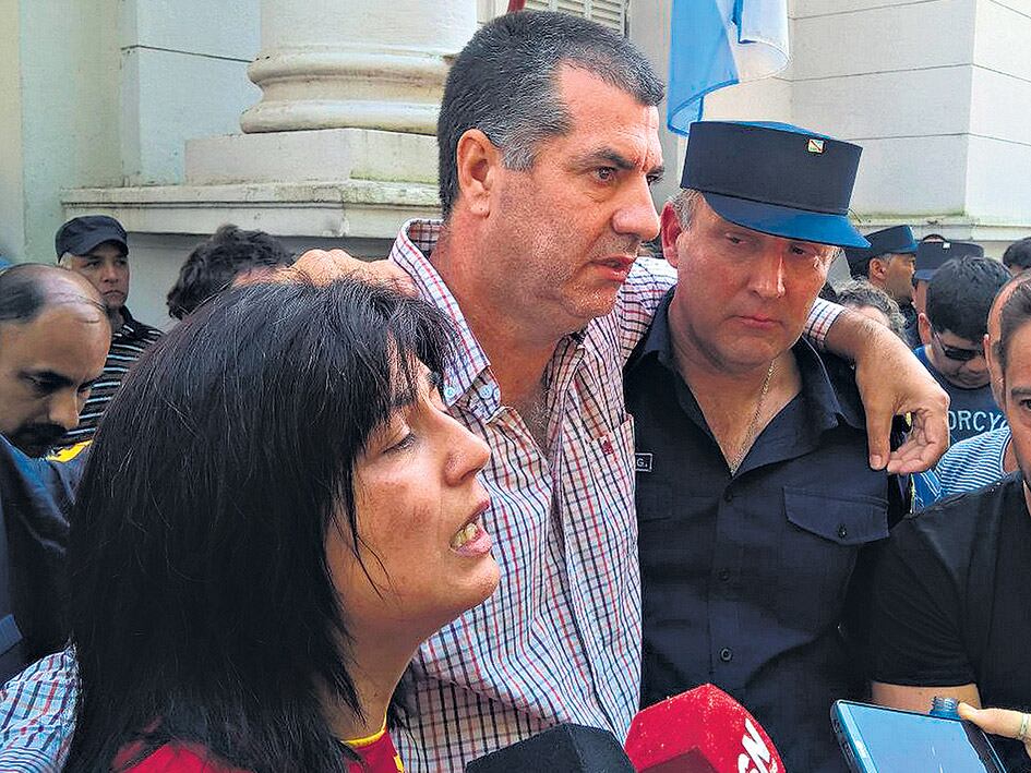 Los padres de Micaela agradecieron la ayuda y destacaron su militancia.