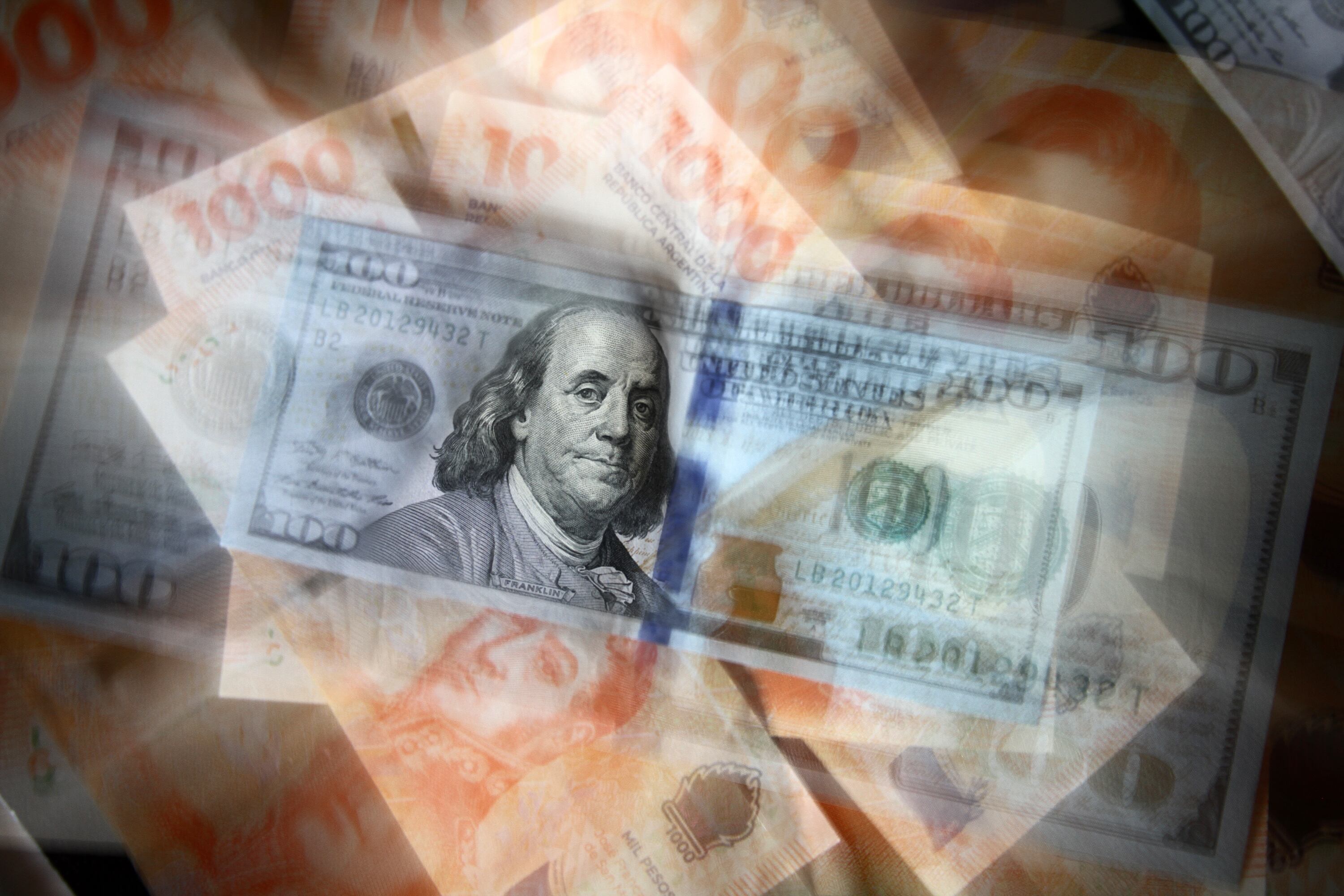 El oficial minorista, en 1.203 pesos para la venta.