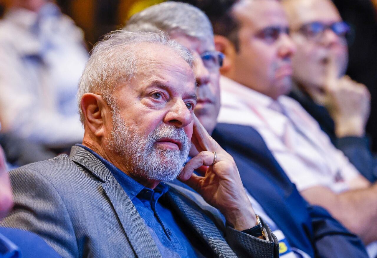 El expresidente Luiz Inácio Lula da Silva durante un acto de campaña / web oficial
