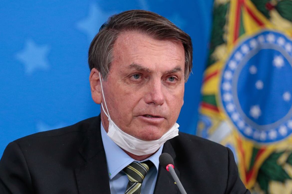 El presidente de Brasil, Jair Bolsonaro en conferencia durante la pandemia / Carolina Antunes, Agencia Brasil